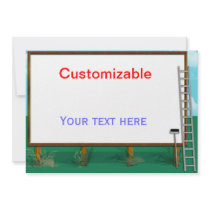 Billboard Greeting - Customisable