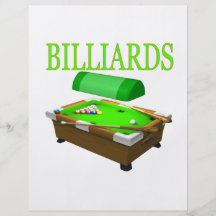 Billiards 6 flyers