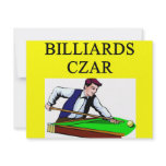BILLIARDS joke invitations