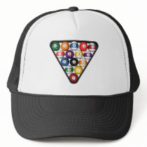 Billiards / Pool Balls Racked: