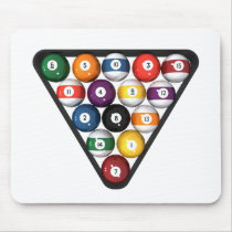 Billiards / Pool Balls Racked: