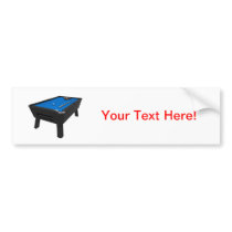 Billiards / Pool Table: Blue Felt: