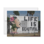 Billie Holiday Street Art Personalized Invites