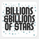 Billions and Billions of Stars Sticker