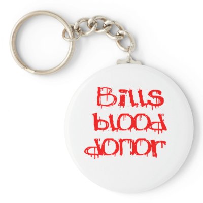 Bills Blood Donor Keychain by Fangtastic