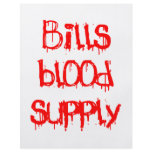 Bills Blood Supply flyers