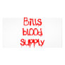 Bills Blood Supply Customized Photo Card