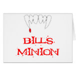 Bills Minion Greeting Card