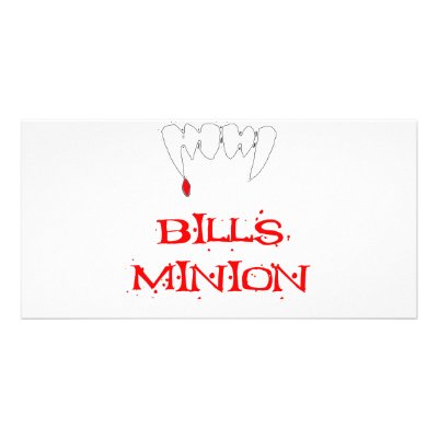Bills Minion Picture Card by Fangtastic