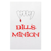 Bills Minion Stationery Design
