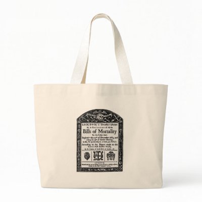Bills of Mortality Bag by rengeek