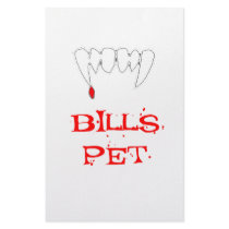 Bills Pet Stationery Design