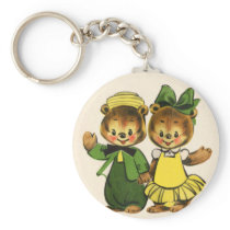 Billy and Betty Bear Key Chain