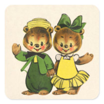 Billy and Betty Bear Sticker
