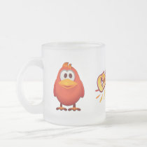 Billy Frosted Glass Mug mugs