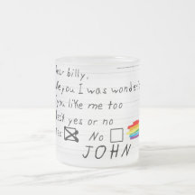 Billy Frosted Mug