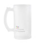 Billy Frosted Stein Mugs