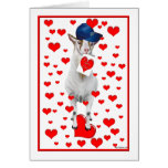 Billy Goat Valentine Card