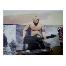 Billy Hay Rocker Sculpture Postcard #2
