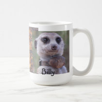 Billy Meerkat Mug mugs