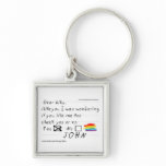 Billy Square Keychain