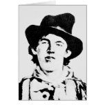 Billy The Kid ~ William H. Bonney / Outlaw Greeting Card