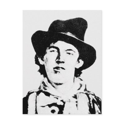 Billy The Kid ~ William H. Bonney / Outlaw Postcards by fotoshoppe