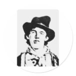 Billy The Kid ~ William H. Bonney / Outlaw Stickers