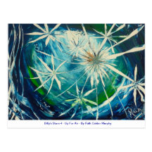 Billy's Stars 4 - Up For Air -  Ruth Calder Murphy Post Card