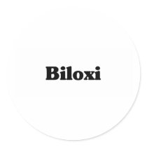 Biloxi Classic t shirts Sticker