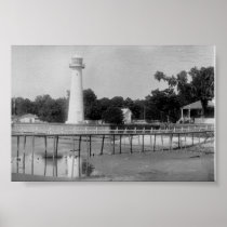 Biloxi Lighthouse Poster