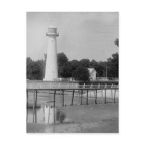Biloxi Lighthouse Vintage Photo Post Card