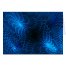 Binarium Abstract Fractal Card