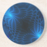 Binarium Abstract Fractal Drink Coasters