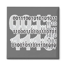 binary code design magnet