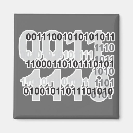 binary code design magnet