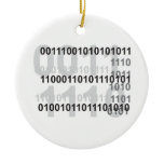 binary code design ornament