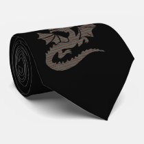Binary Dragon Tie