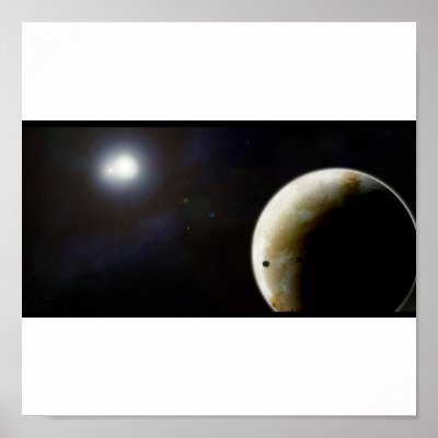 Binary Eclipse Poster by jhritz1