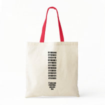 Binary Geek Tote Bags