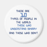 binary joke fridge magnet