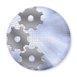 Binary Machine Refrigerator Magnet