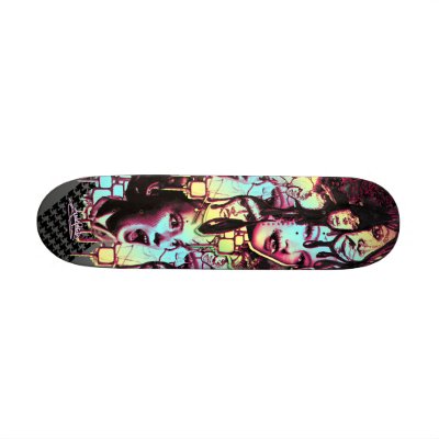BINARY OPPOSITION SKATE BOARD DECKS by junkprints