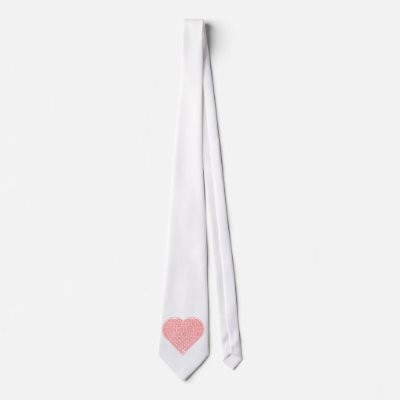 Binary Valentine Necktie by CartesianBear