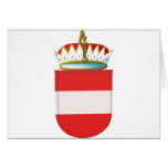 Bindenschild Privilegium maius 1512, Austria Greeting Cards