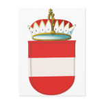 Bindenschild Privilegium maius 1512, Austria Postcard