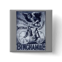 Bingham & Co. Velocipedes Buttons