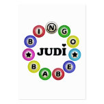 Bingo Babe Judi business cards