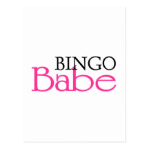 Bingo Babe Postcards