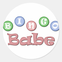 Bingo Babe Stickers